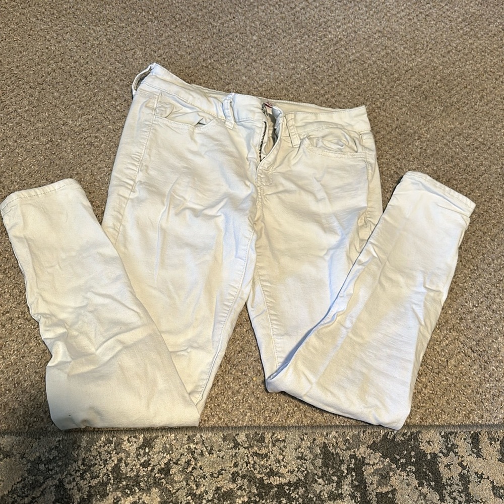 White So Jeggings size 9